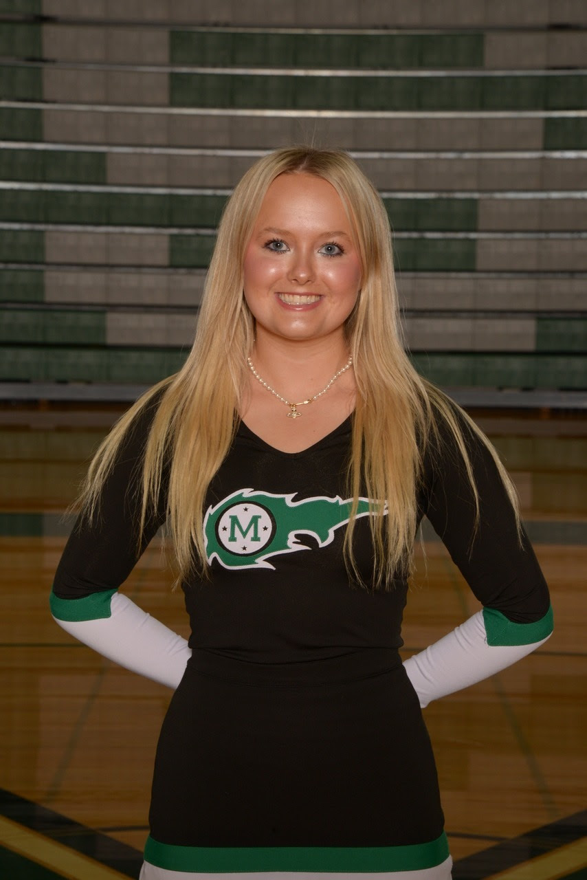 Kylee is a senior on the Mason Winter Cheer Team.